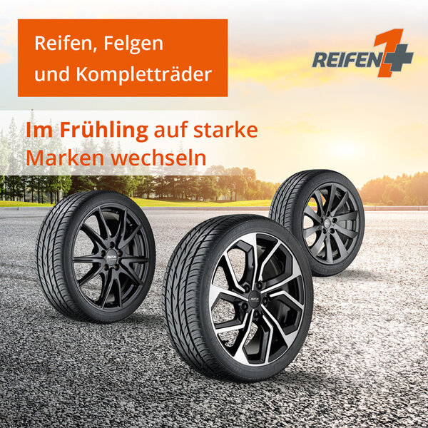 Der aktuelle Reifen1+ Frühjahrs&shy;prospekt