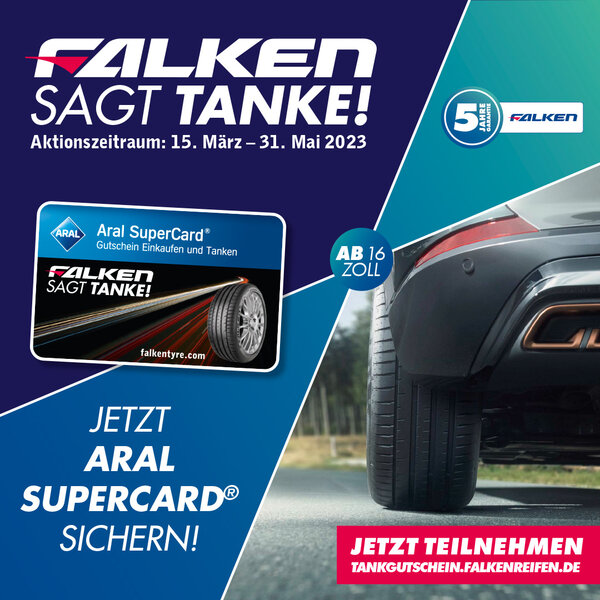 Falken sagt Tanke!